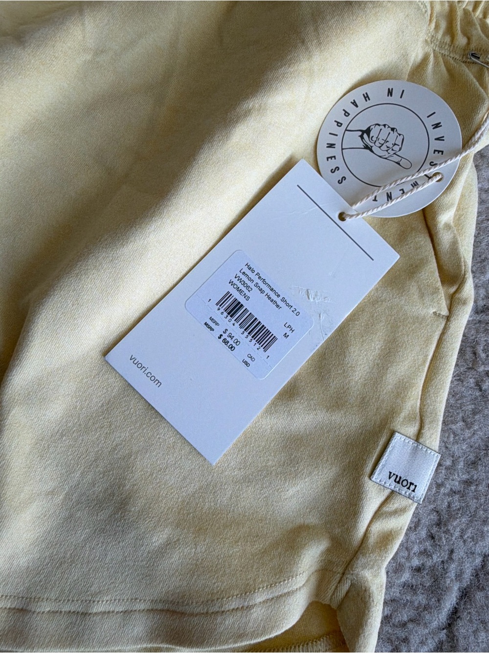 Vuori halo performance shorts 2.0 - Picture 2 of 2